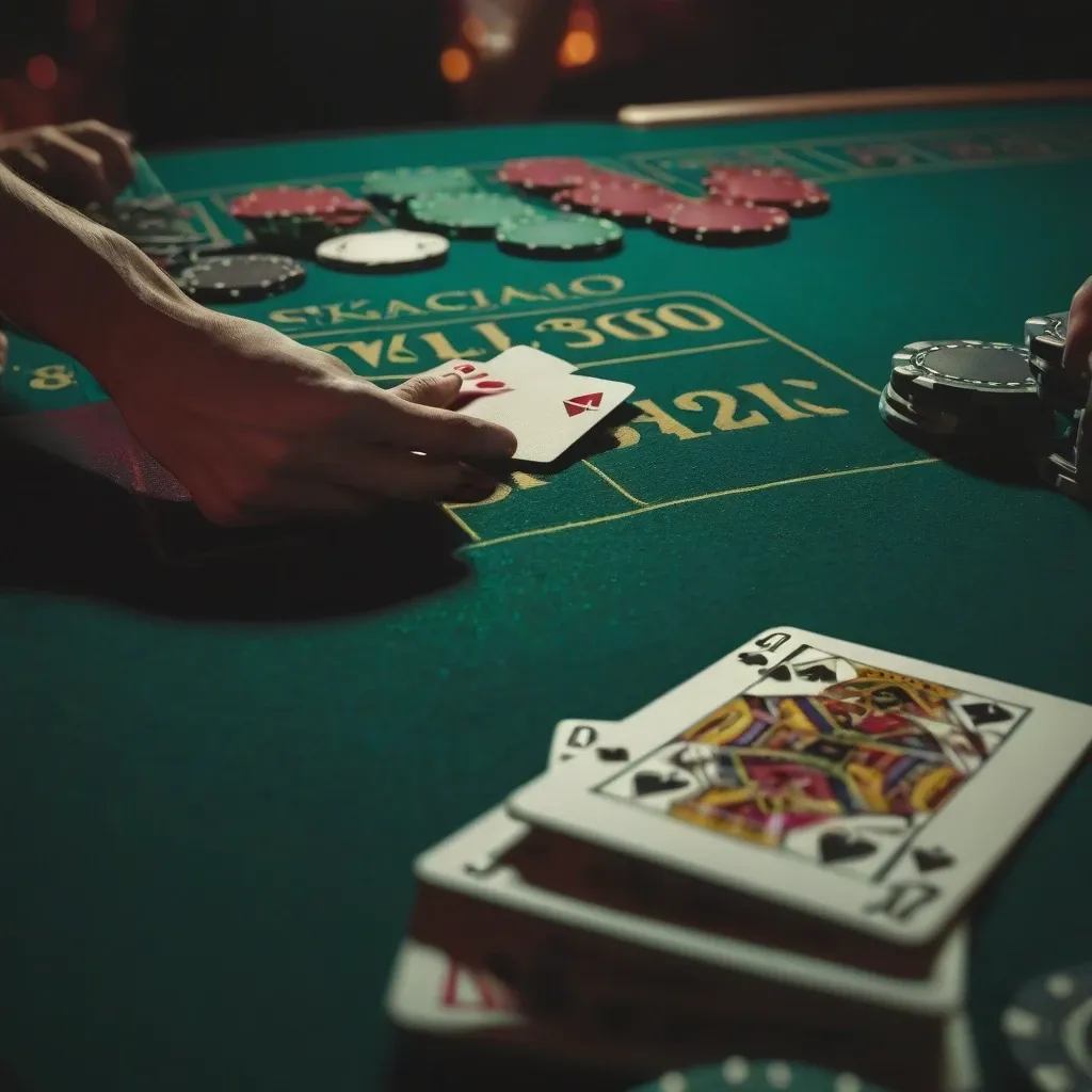 Blackjack Table Tension