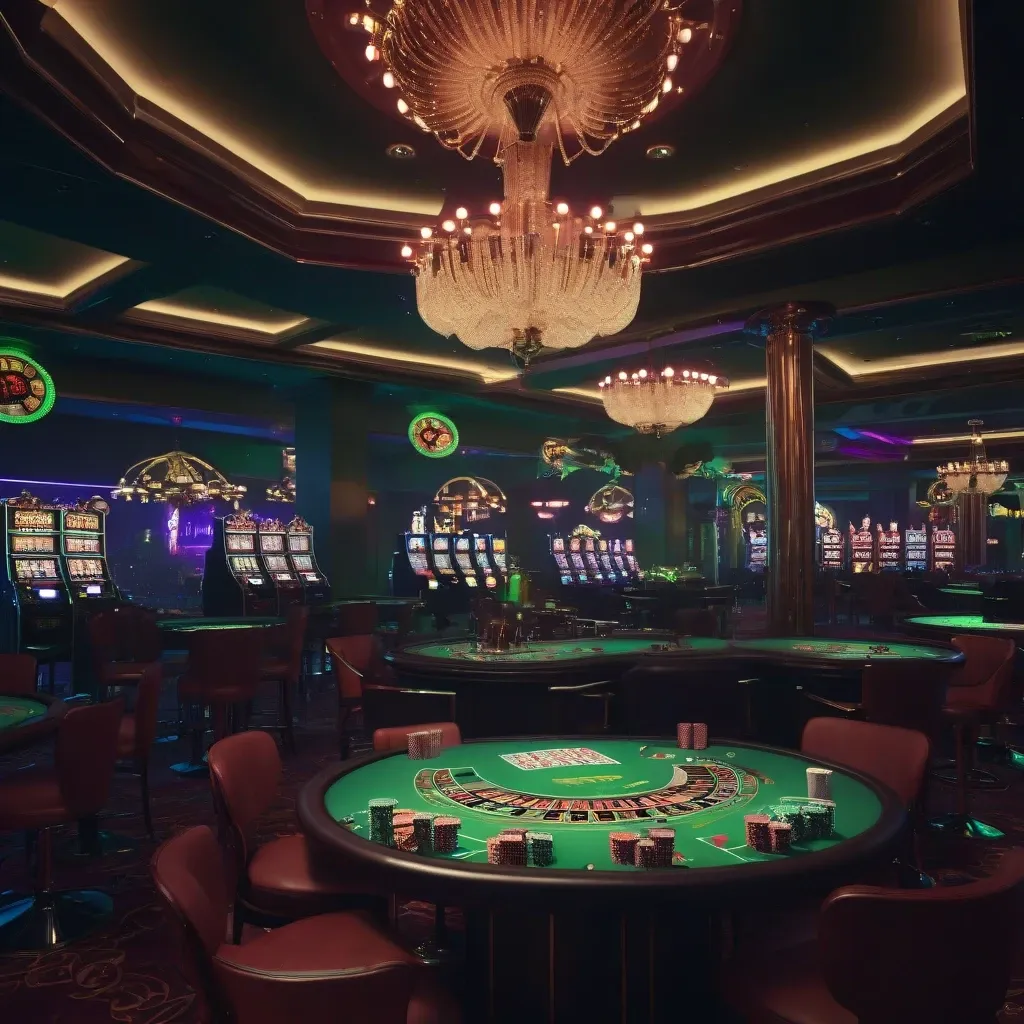 Casino Floor Glow